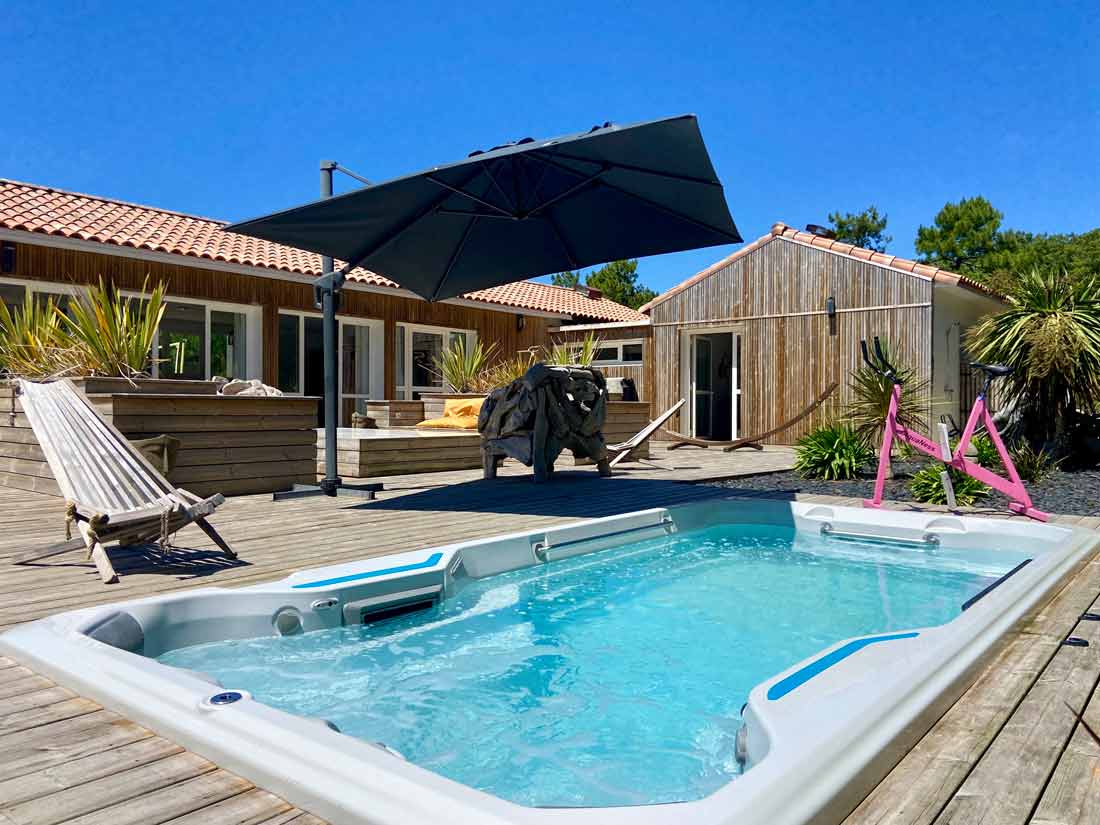 Domaine le Sherwood Location de vacances, villa jacuzzi spa haut de gamme piscine, résidence, hotel bord de mer proche Saint Jean de Monts, Noirmoutier Vendée 85
