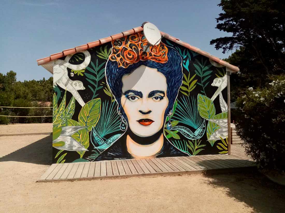 Villa de vacances Notre Dame de Monts Vendée Le Sherwood Frida Kahlo